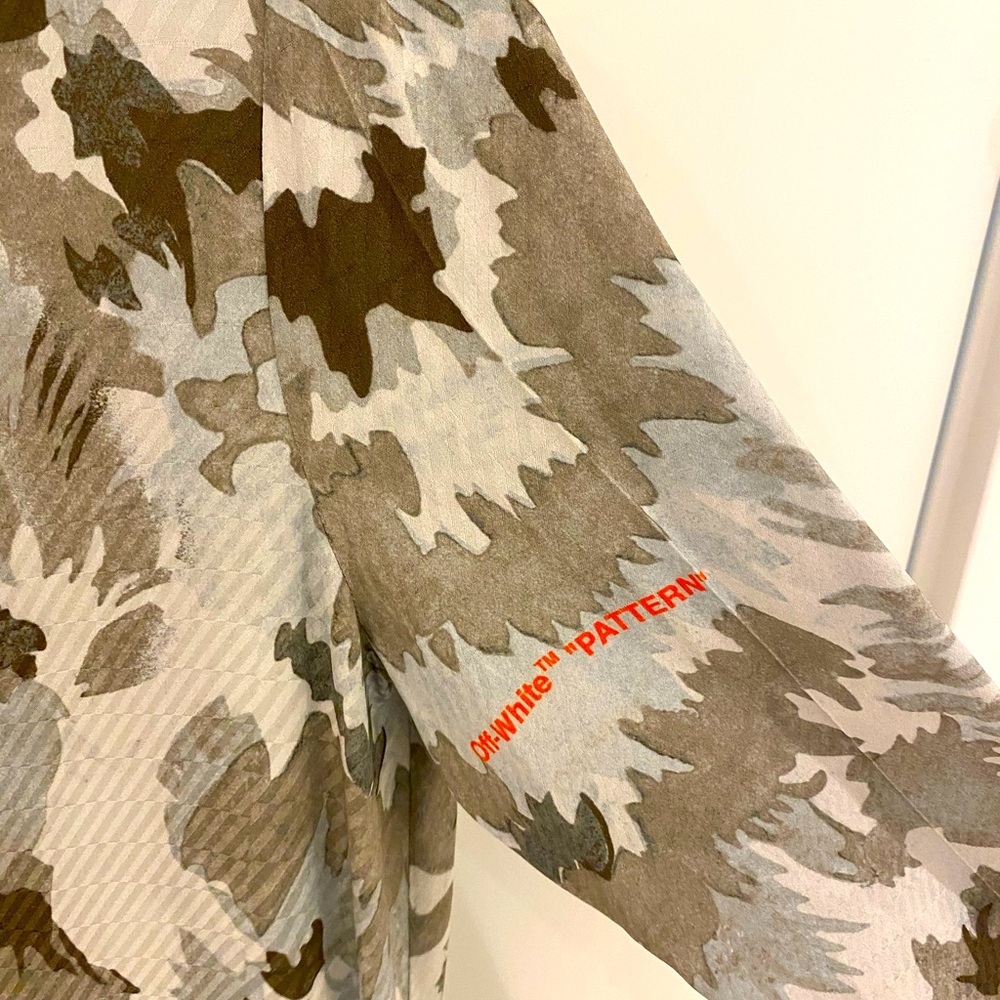 Off White Camouflage-print long sleeve shirt - Picture 3 of 15